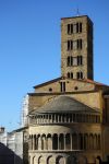 La Pieve di S.Maria, Arezzo come si ammira dal centro della Piazza Grande