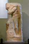 La statua di Atlante, opera di  Michelangelo alla Galleria dell'Accademia di Firenze - Opera propria, CC BY-SA 3.0, Collegamento