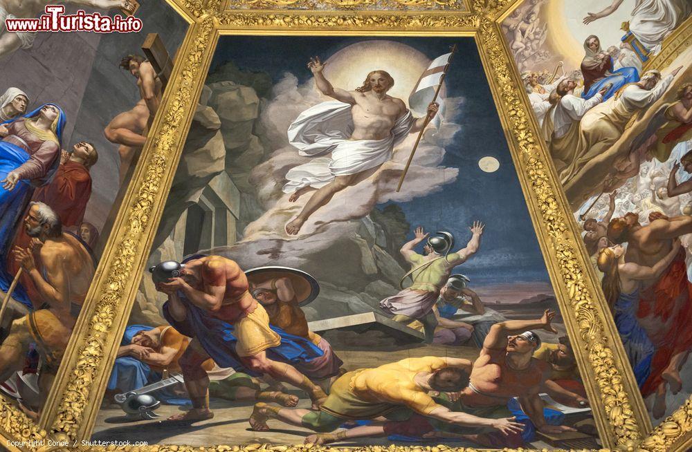 Immagine Affresco che raffigura la Risurrezione di Cristo, Cappelle Medicee a Firenze - © Conde / Shutterstock.com