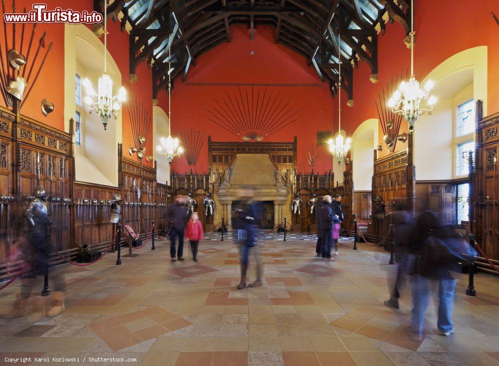 Immagine La  Great Hall, la grande sala del Castello di Edimburgo - © Karol Kozlowski / Shutterstock.com