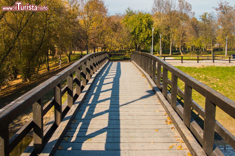 Immagine Il parco di Bundek si estende su una superficie di oltre 50 ettari a Novi Zagreb, nella periferia di Zagabria (Croazia).