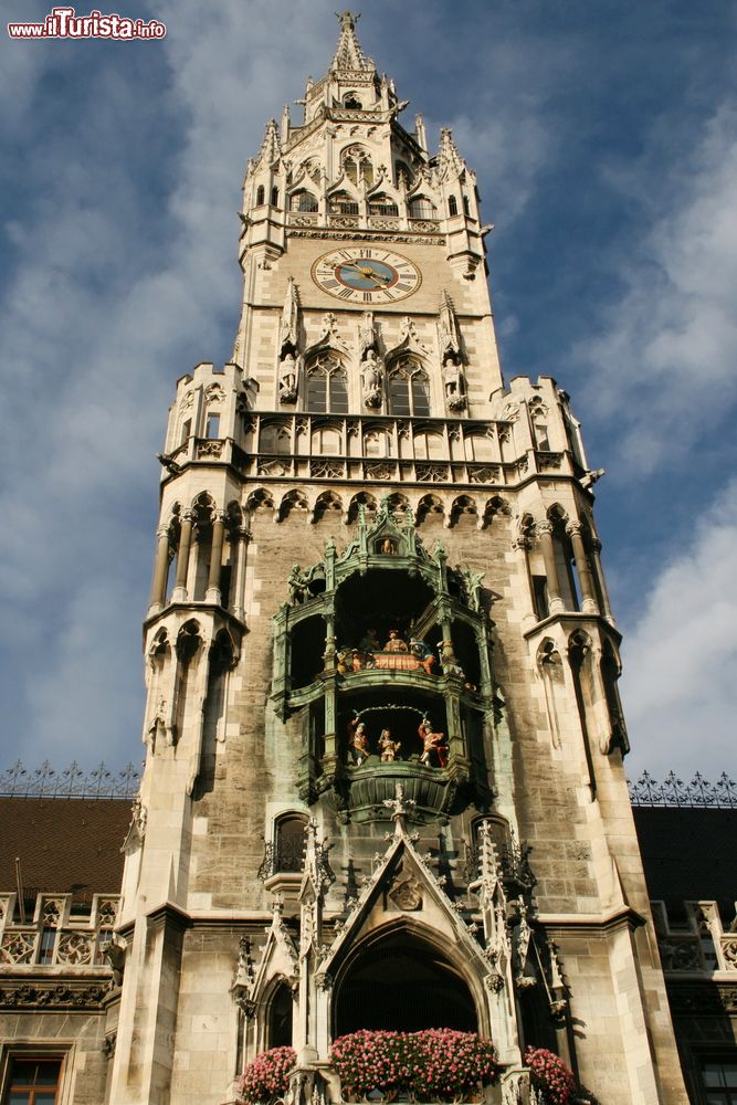 Immagine La torre dell'Orologio del Municipio di Monaco di Baviera in Germania