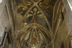 La volta affrescata della Basilica si San Zeno a Verona