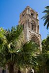 Il campanile della Martorana, fa parte del complesso della Chiesa di Santa Maria dell'Ammiraglio a Palermo