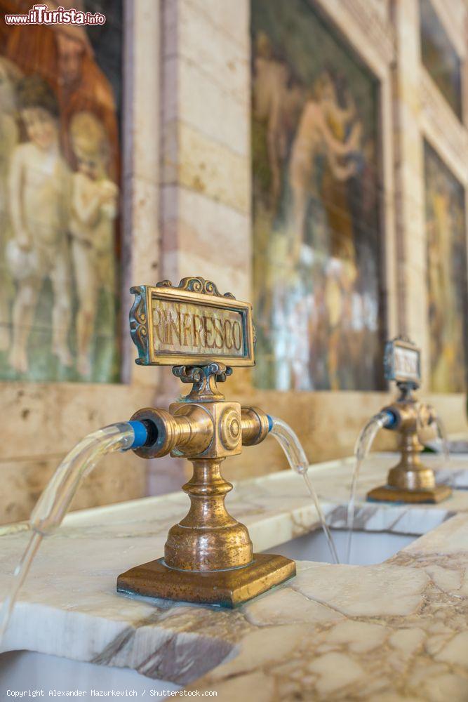 Immagine Fontanella con le acque Rinfresco a Montecatini Terme, Stabilimento Tettuccio - © Alexander Mazurkevich / Shutterstock.com