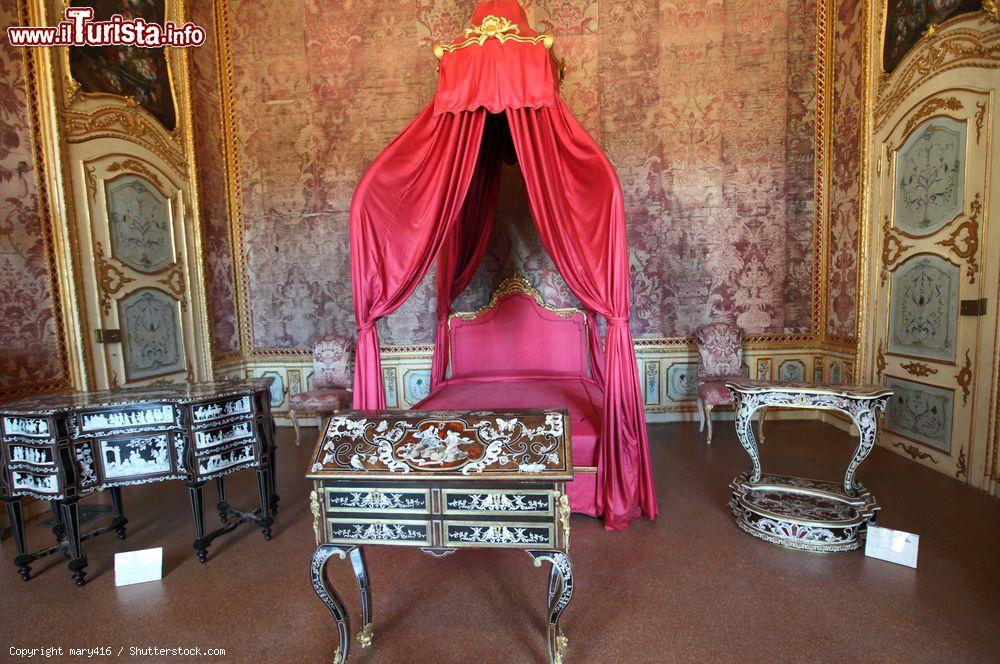 Immagine Una stanza all'interno della Palazzina di Caccia di Stupinigi, Torino. La visita all'edificio permette di scoprire gli appartamenti privati dela famiglia Reale dei Savoia - foto © mary416 / Shutterstock.com