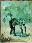 L'opera "Artilleur sellant son cheval" di Henri de Toulouse-Lautrec esposta al museo di Albi (Francia) -  ©  Musée Toulouse-Lautrec, Albi