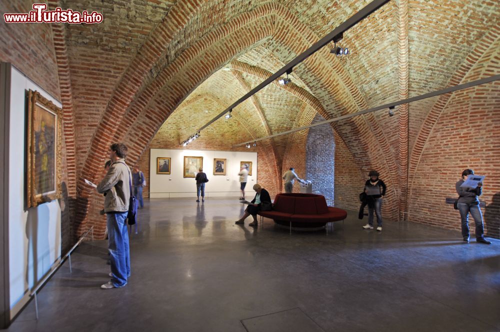 Immagine La sala dei ritratti all'interno del Museo Toulouse-Lautrec, che ospita la più grande collezione al modo di opere dell'artista di Albi (Francia) - foto © F.Pons 2009