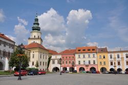 Kroměř la piazza della citt