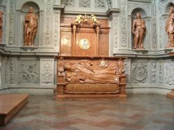 L'interno della Cappella di Sisgismondo, una delle attrazioni artisitche di Cracovia