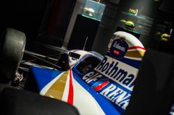 La Williams Reanault FW15D del 1994 guidata da Senna, in mostra al Museo dell'Autodromo di Imola - © MAICC