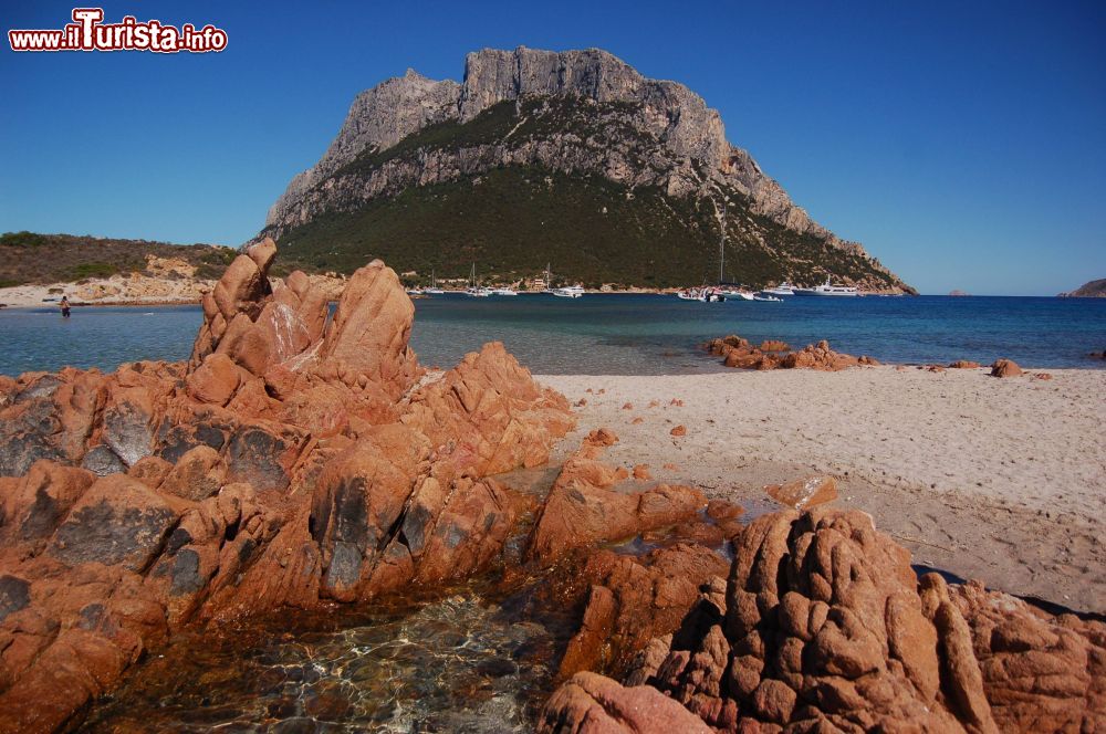 Immagine Rocce granitiche sull'isola di Tavolara in Sardegna