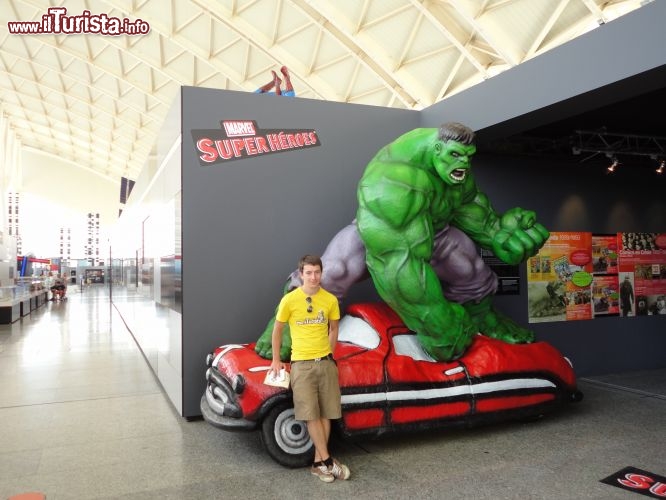 Immagine Hulk e Tito al museo