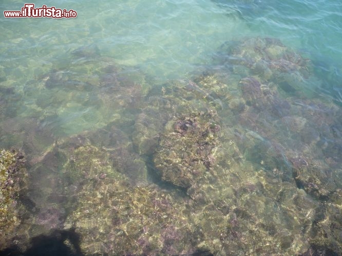 Al piccolo porto di Sidari il fondale marino appare veramente limpido, tanto che invoglia sempre ad un tuffo nelle acque cristalline.