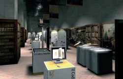 La sala del Codice Atlantico al Museo Lonardo3 a Milano, Galleria Vittorio Emauele II - © Il mondo di Leonardo