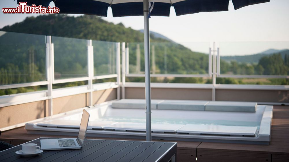 Immagine Una spa privata di uno degli hotel termali del Galzignano Resort Spa & Golf Resort - © sito ufficiale