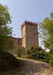 Uno scorcio della fortezza di Pavone Canavese uno dei borghi del Piemonte