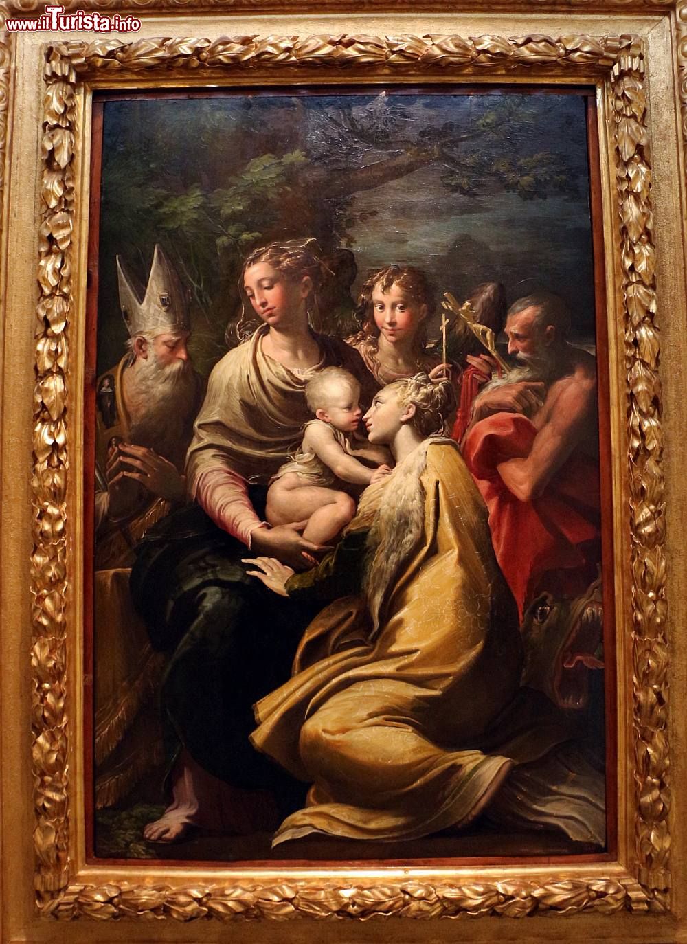 Immagine Parmigianino: Madonna col Bambino e santi, Pinacoteca Nazionale a Bologna - © Mongolo1984, CC BY-SA 4.0, Wikipedia