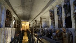 Le mummie esposte nelle Catacombe dei frati cappuccini di Palermo. - © Stanislavskyi / Shutterstock.com