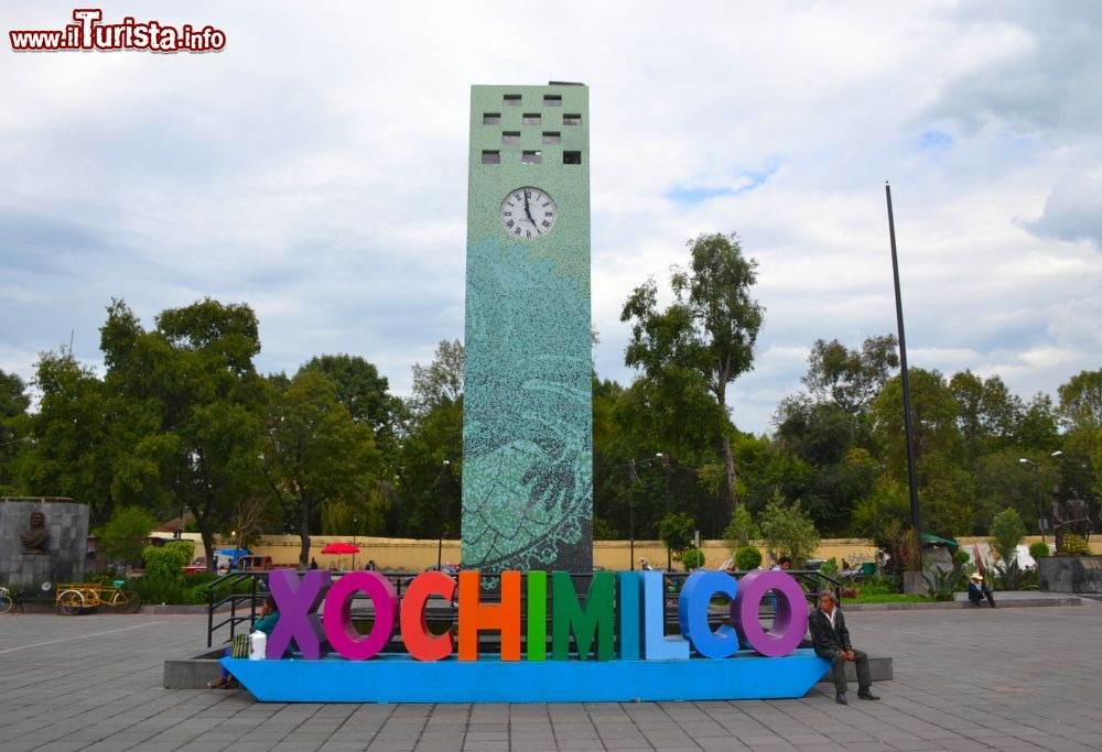 Immagine L'Orologio Centrale (Reloj Central) di Xochimilco.