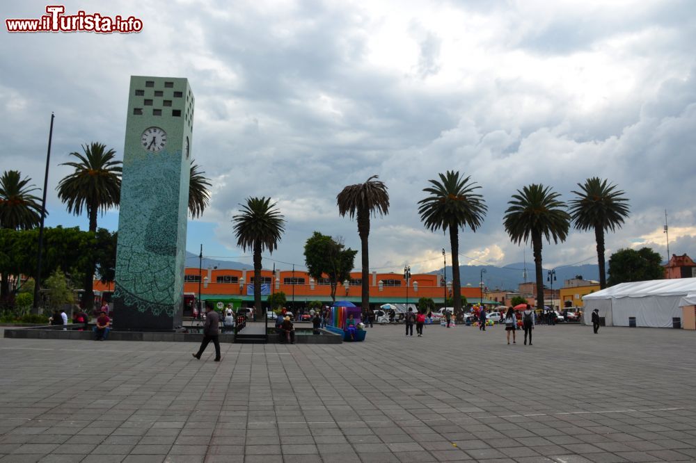 Immagine La piazza principale (Plaza central) di Xochimilco, nel sud di Città del Messico.