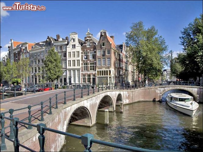 Immagine Ponte sui canali di amsterdam
