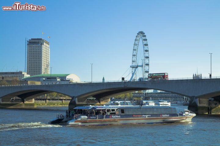 Immagine Crociera su Tamigi e vista del London Eye