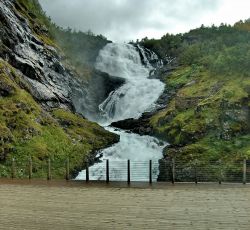 le cascate Kiosfossen cambiano in continuazione ...