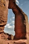 Etiopia arco di roccia a Lalibela - In Etiopia ...