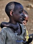 Etiopia due bambini Cristiani. La religione cristiana ...