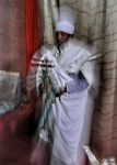 Monaco con Croce a Lalibela Etiopia - In Etiopia ...