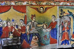 Scene religiose dipinte al monastero sul Lago ...
