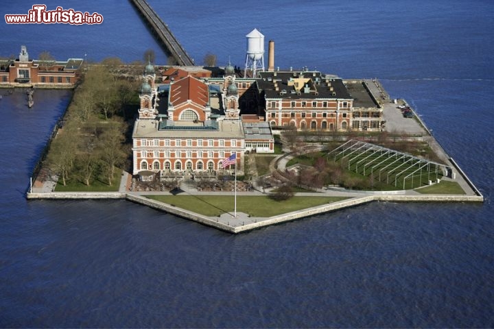 Immagine Vista area di Ellis Island New York