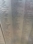 Wall of honor, 600.000 nomi di immigrati sono incisi su questo muro ad Ellis Island, per non dimenticare il viaggio verso New York City