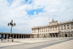 Plaza de la armeria, Palacio Real, Madrid