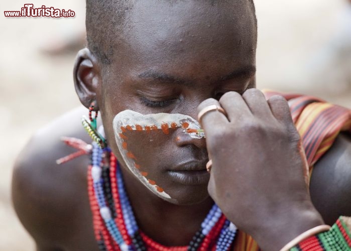 Immagine Il trucco di un giovane