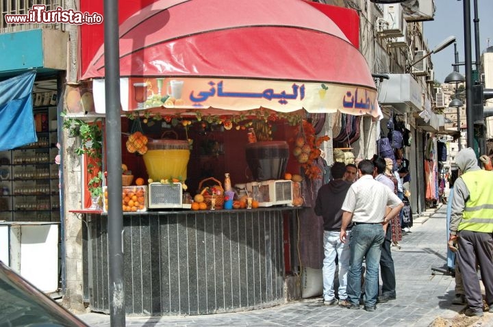 Immagine Negozio spremute di arance a Amman Giordania