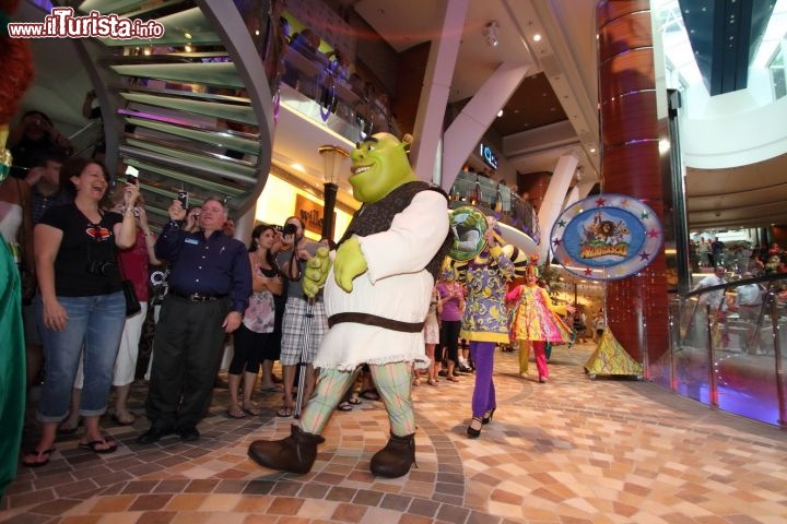Shrek a bordo della Liberty of the Seas