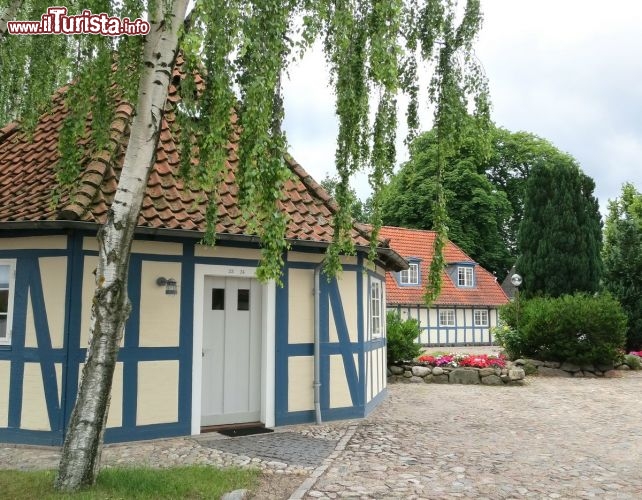 Immagine Il tipico giardino dell'Hotel Kundsengaard, che si trova sull'Isola di Fionia, a Odense, in Danimarca