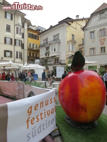 Immagine Esposizione mele del sudtirol al Festival del Gusto di Bolzano