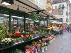 Mercato ortofrutticolo di Bolzano durante il Festival del Gusto