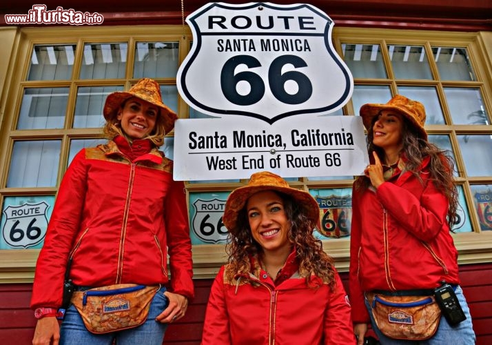 Il Cartello di Santa Monica dedicato alla Route 66 - © DONNAVVENTURA® 2013 - Tutti i diritti riservati - All rights reserved