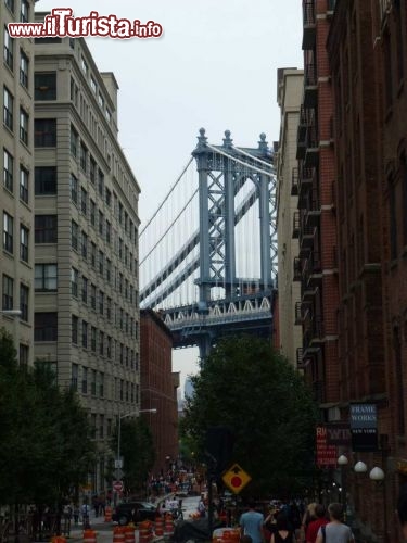 Immagine Manhattan bridge visto da DUMBO, Brooklyn