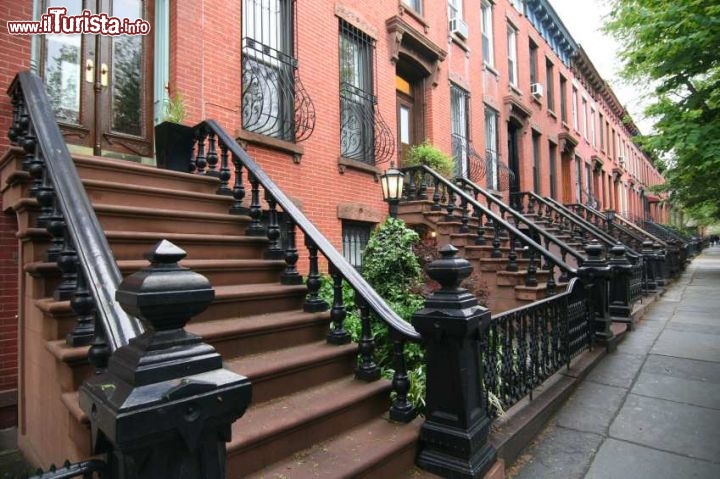 Immagine Tipiche abitazioni Brooklyn, New York City © ethanfink