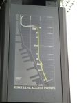 High Line mappa dei punti di accesso